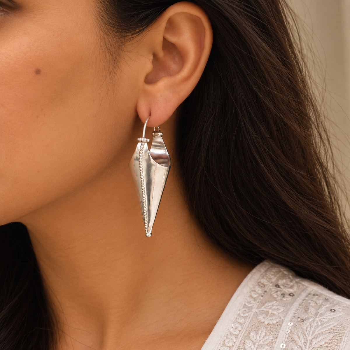 Anokhi Silver Earrings