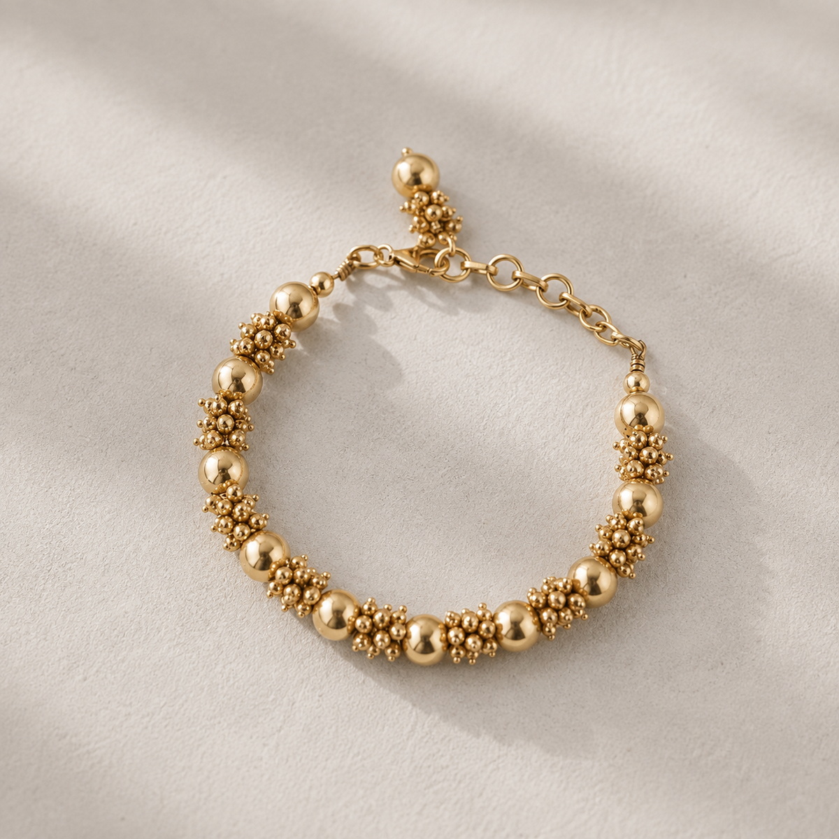 Kari 18K Gold Plated Silver 925 Bracelet