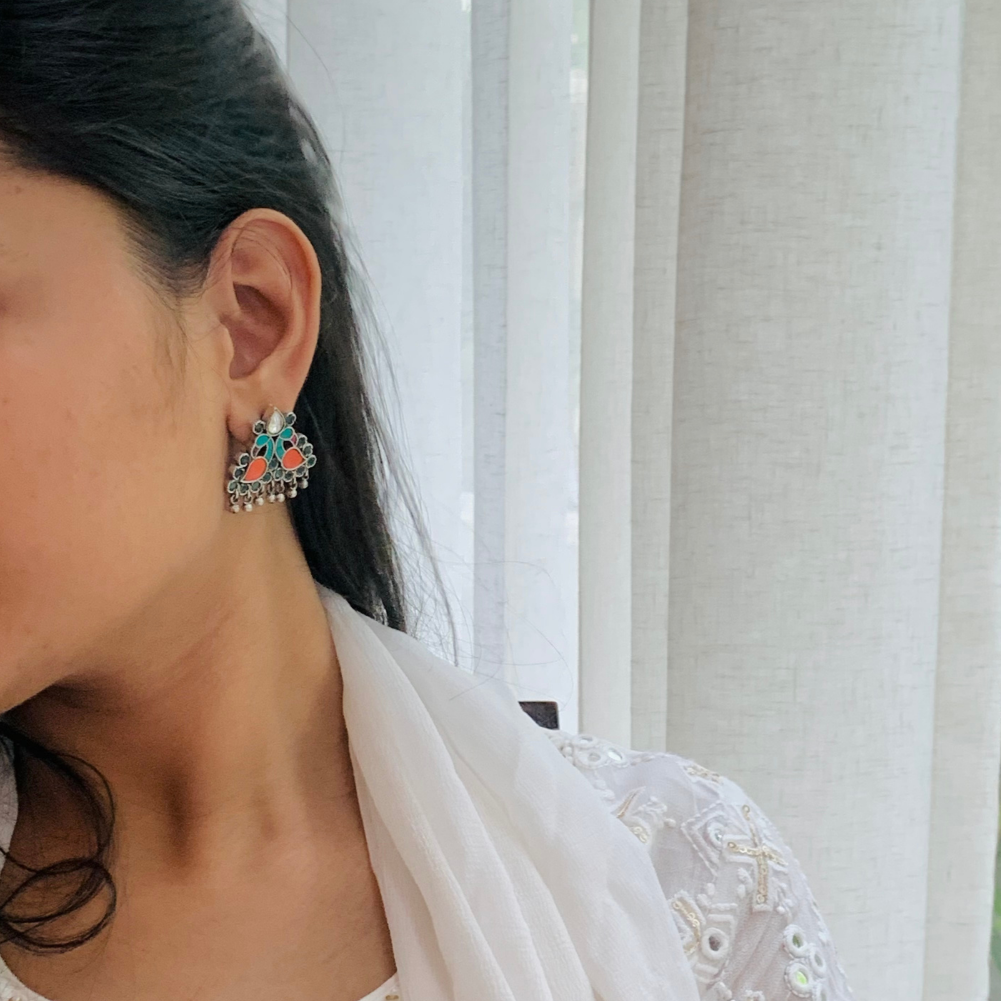 Festive Silver 925 Earrings