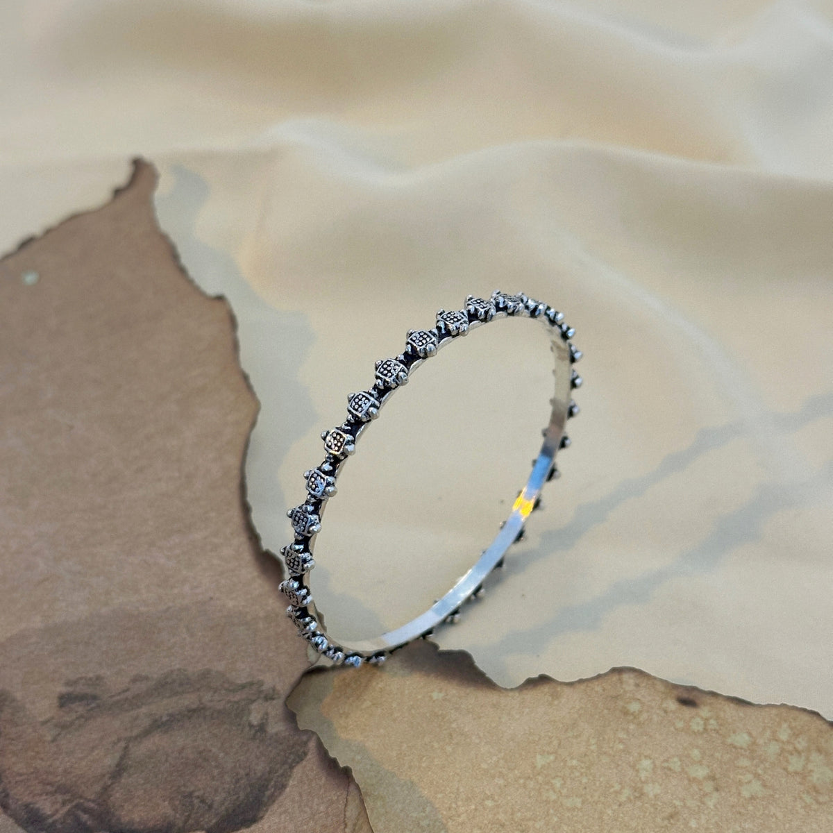 Festive Silver 925 Bangle