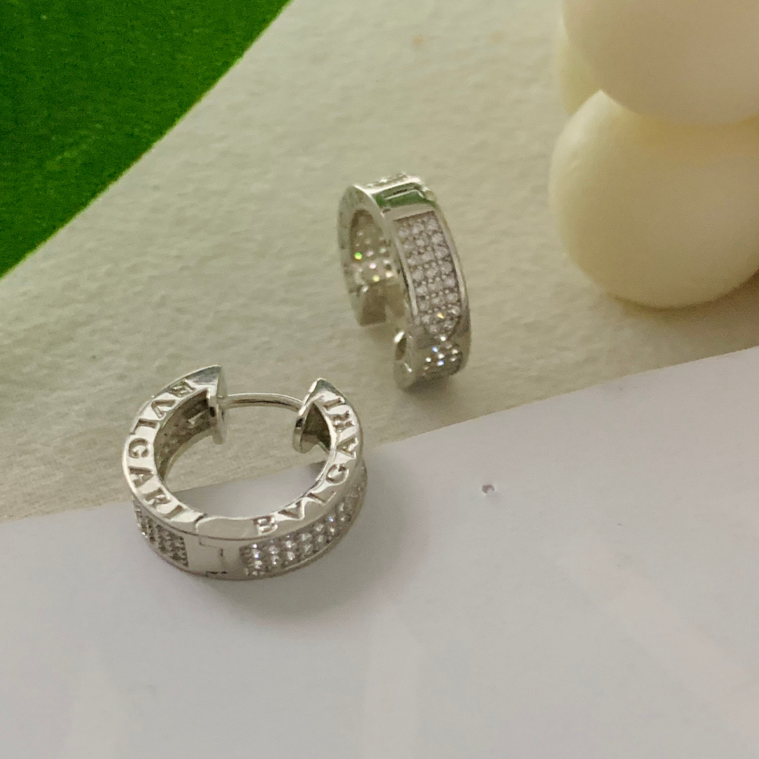 Dainty Zircon Hoops