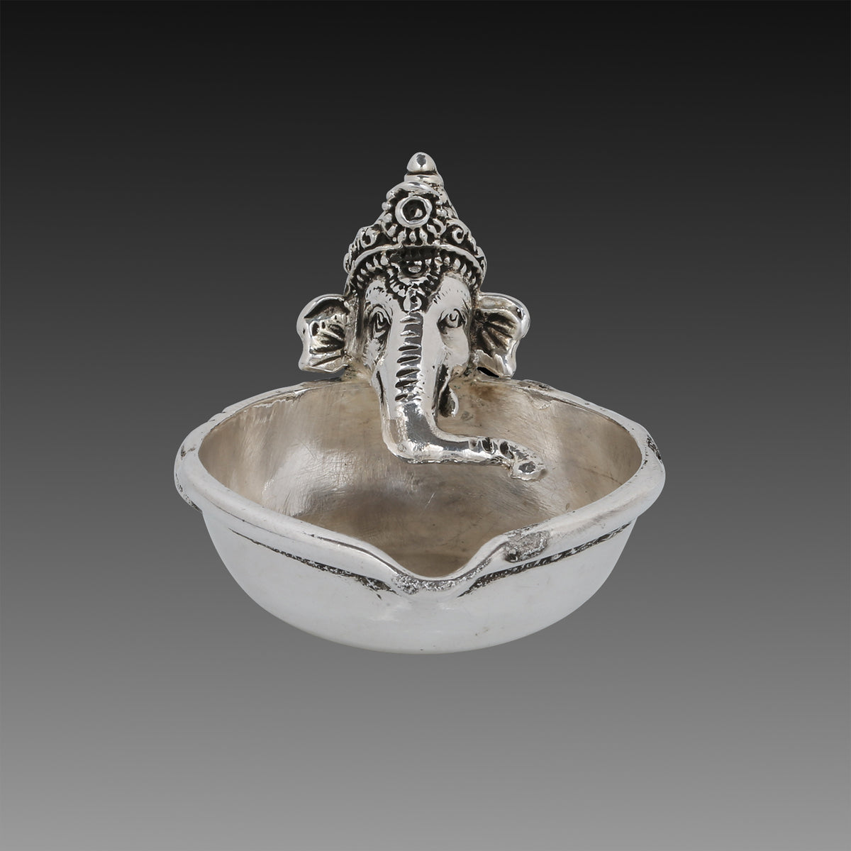 Ganesh Silver 925 Diya
