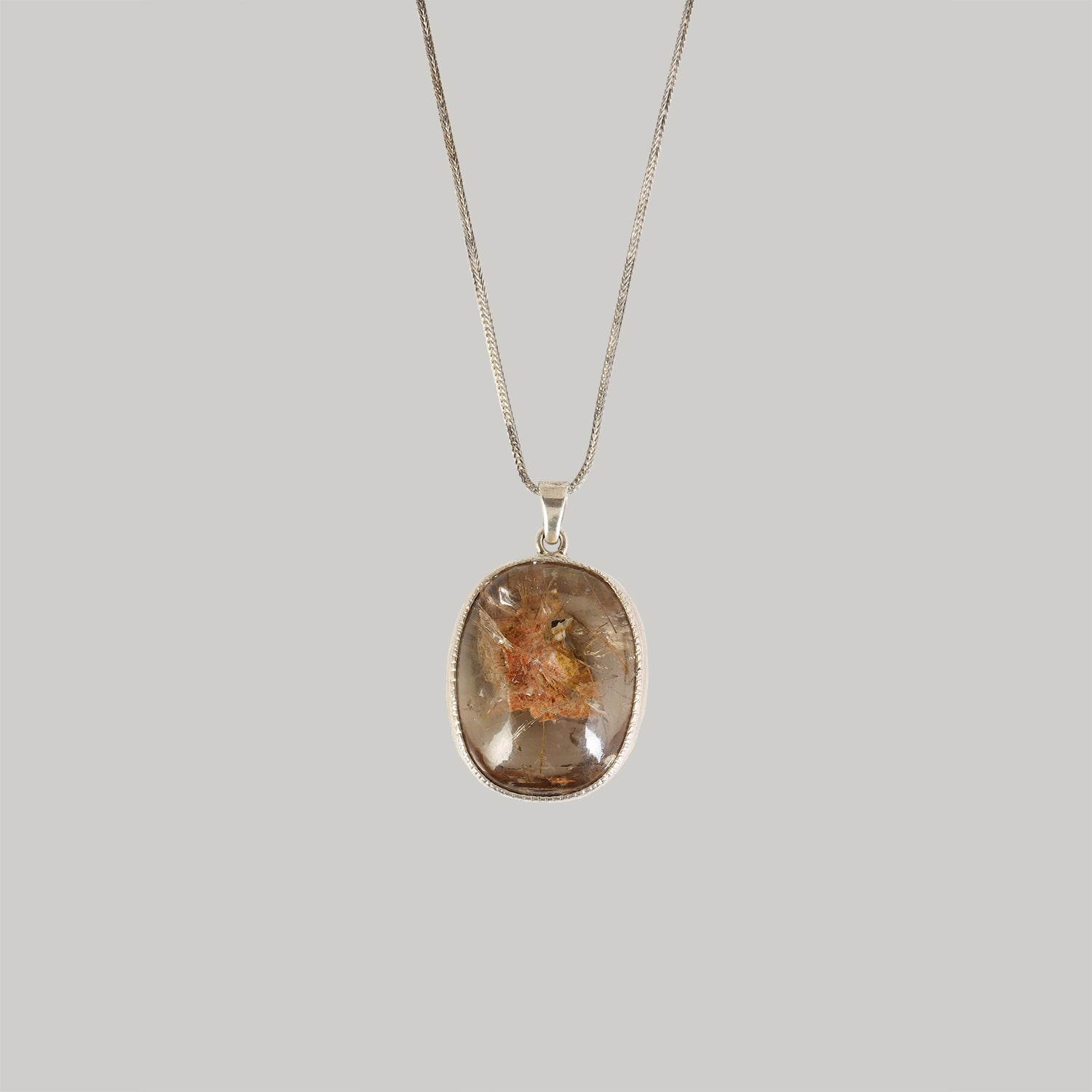 Margaret Rutile Quartz Silver 925 Pendant
