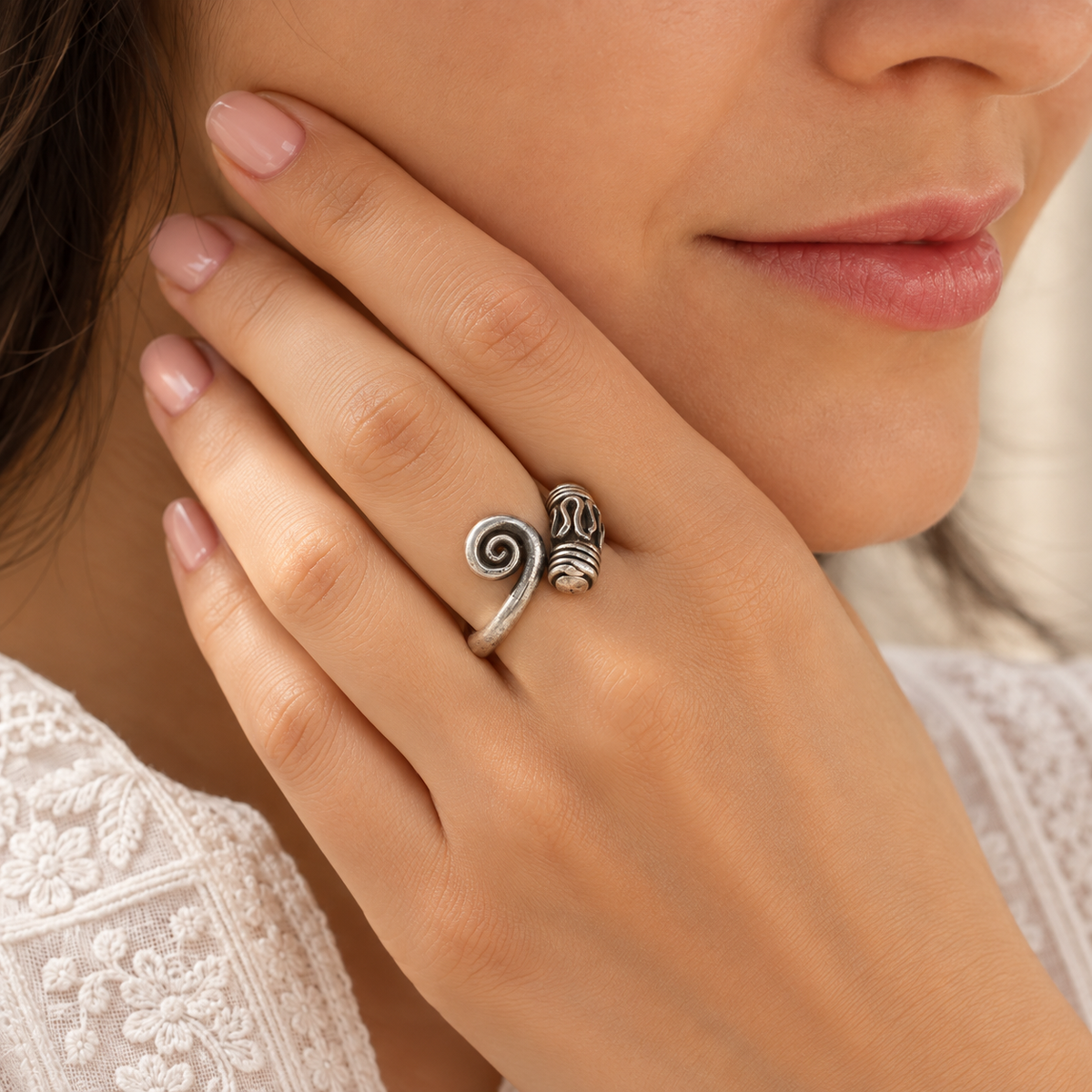 Ritvi Silver Ring