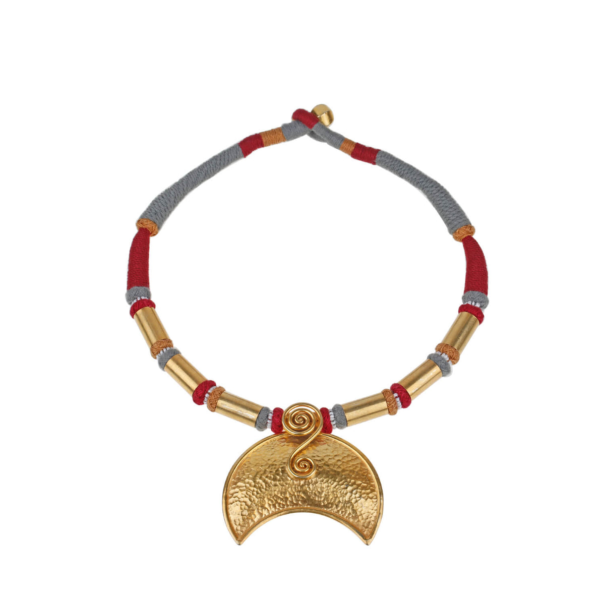 Gold plated vermeil boho silver 925 pendant necklace, Gold plated boho pendant, Boho charm pendant necklace, Boho jewelry necklace