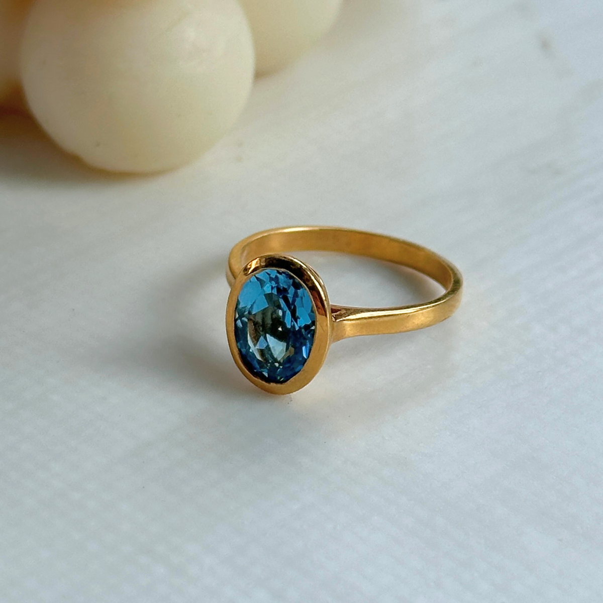Natural blue topaz gemstone set in 925 sterling silver ring
Handcrafted blue topaz silver 925 ring for daily wear
Sky blue topaz stone 925 silver ring with polished finish
Blue topaz silver 925 ring ideal for gifting occasions
Buy blue topaz gemstone 925 sterling silver ring online in India