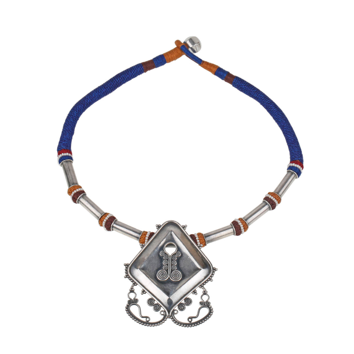 Bohemian silver 925 pendant necklace for women