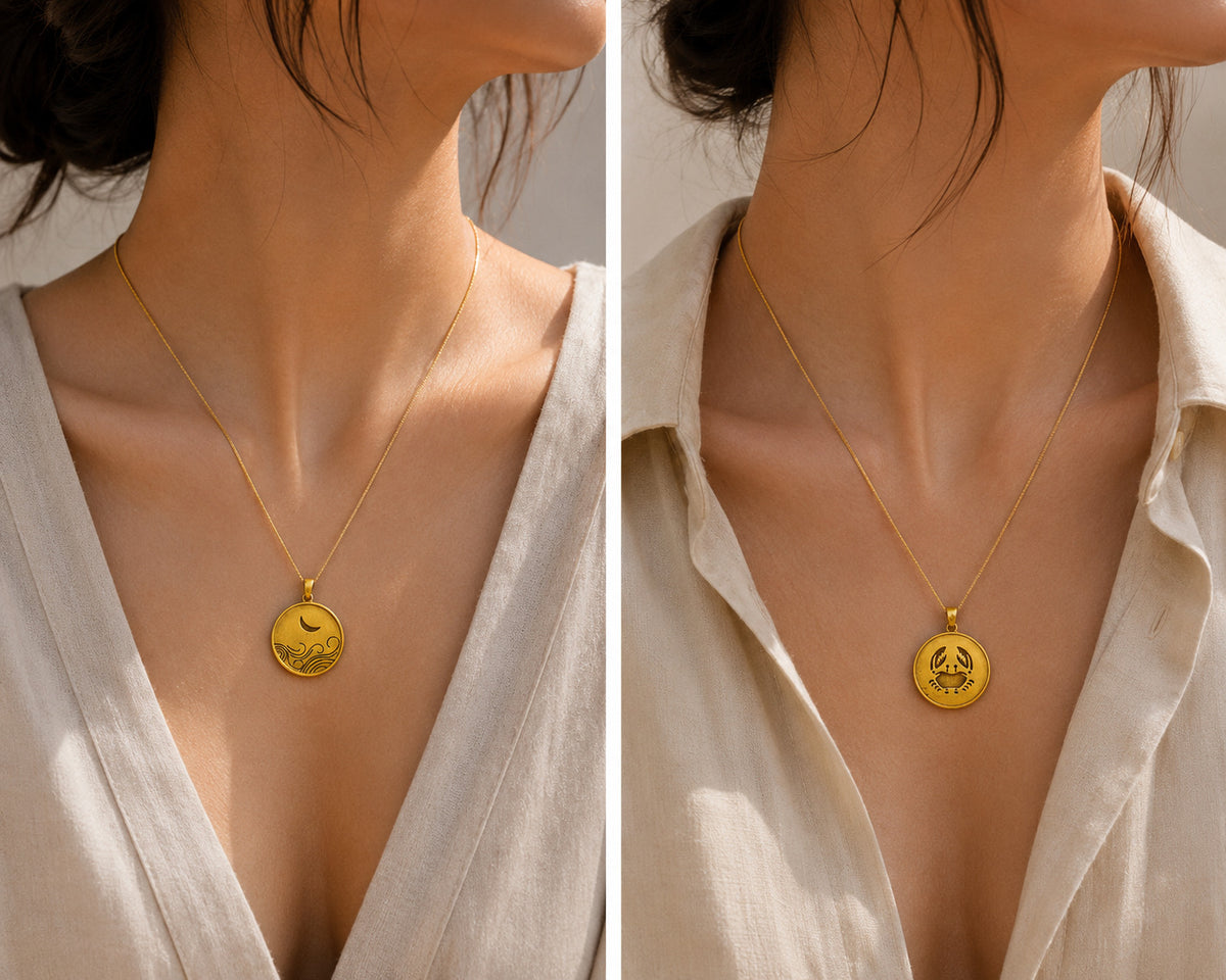 Elya 18k Gold Plated Silver 925 Pendant