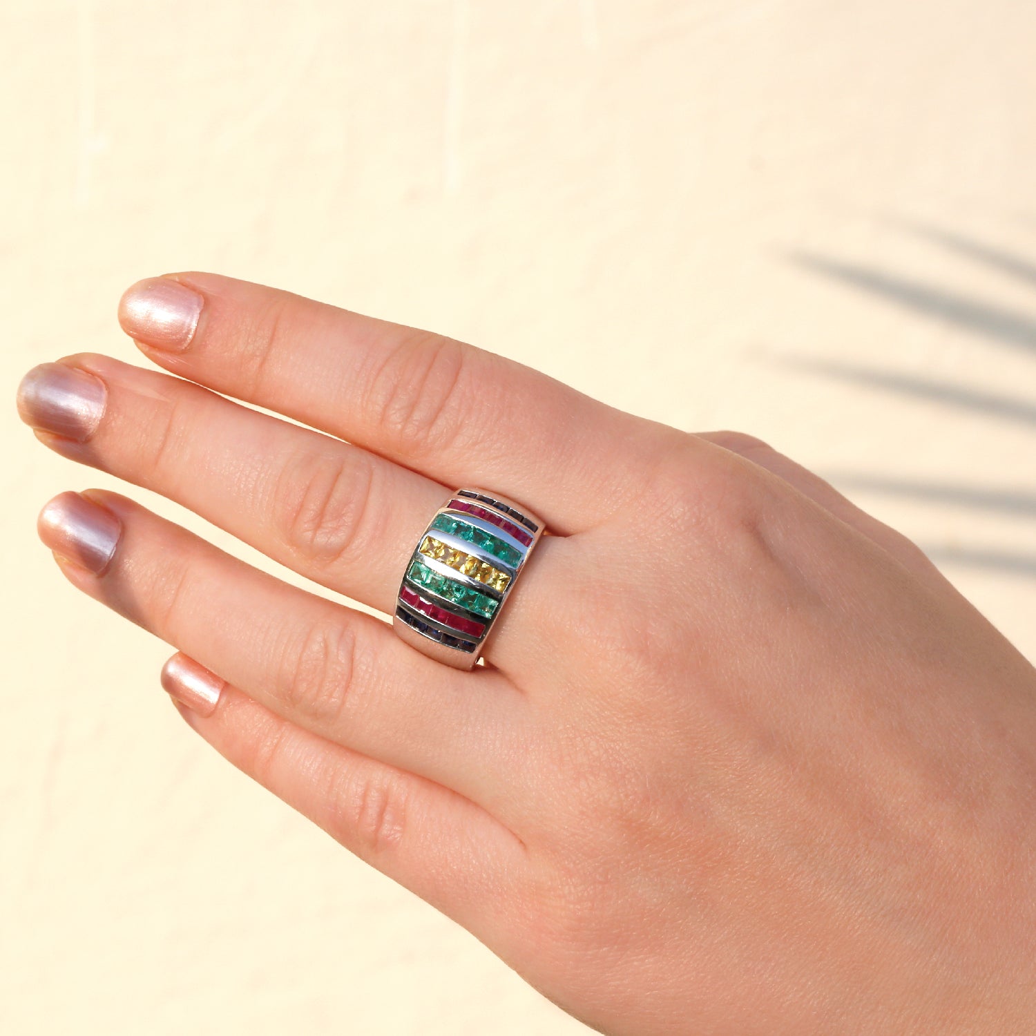 Easton Multi Stone Ring