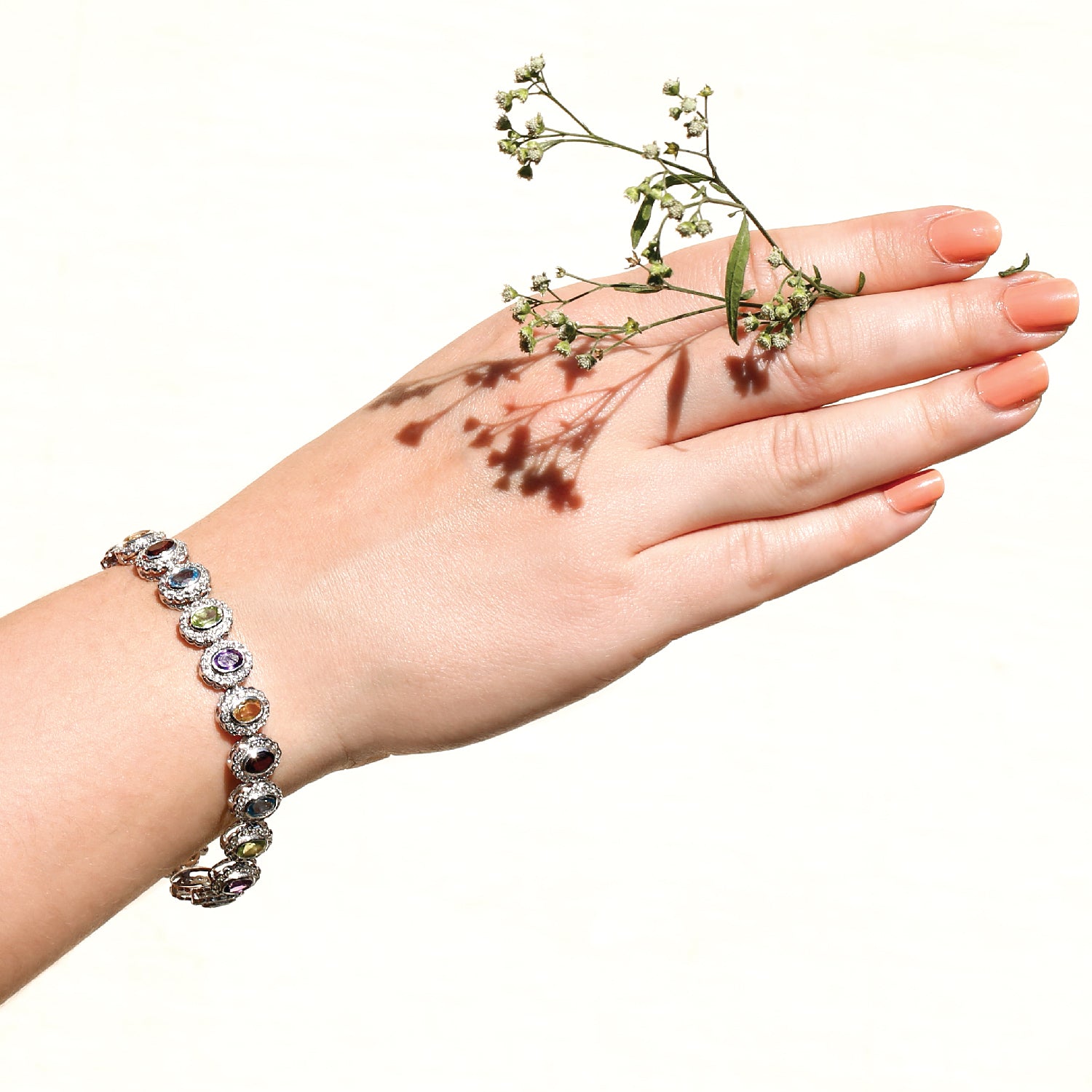 Jonas color stone bracelet