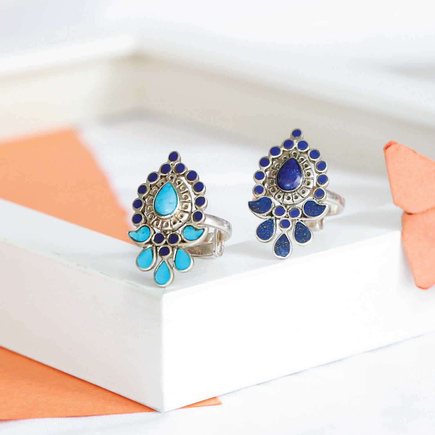 Spring Boho Silver 925 Ring