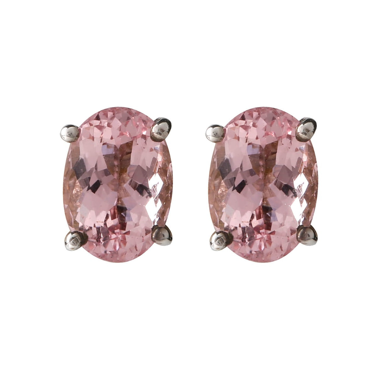 Fascinating Morganite gemstone earring