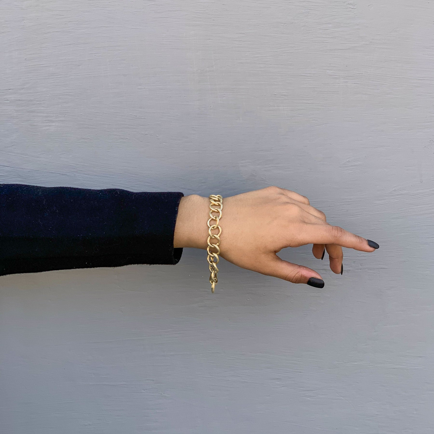 Zuha 18K Gold Plated Silver 925 Chain Bracelet