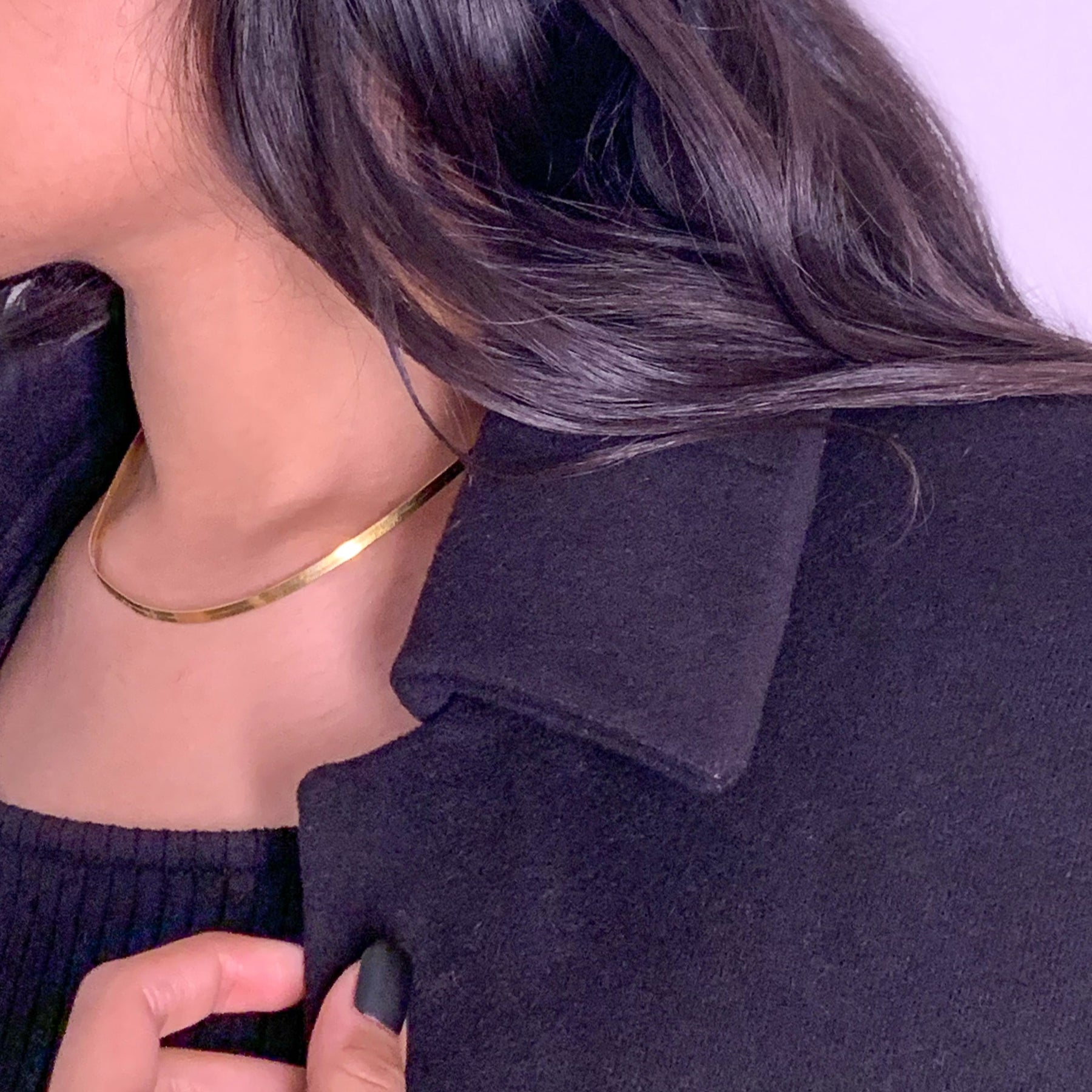 Beata Golden Chain Necklace