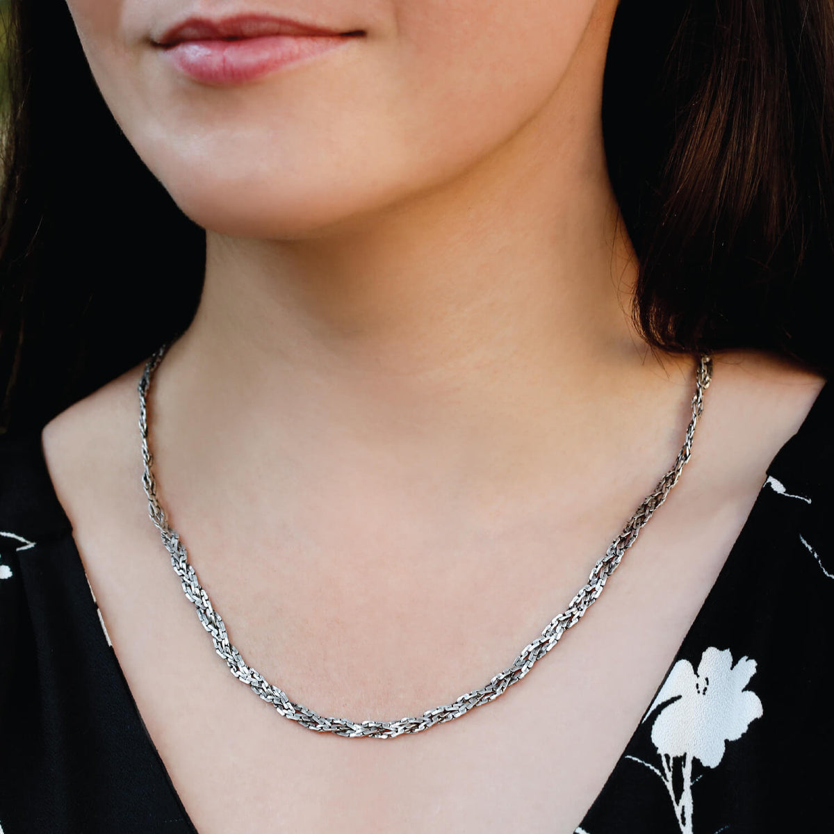 Lustre Silver 925 Chain