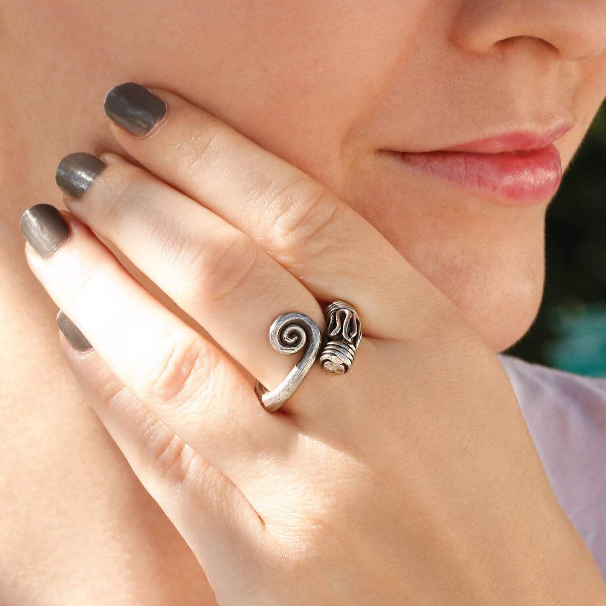 Ritvi Silver Ring
