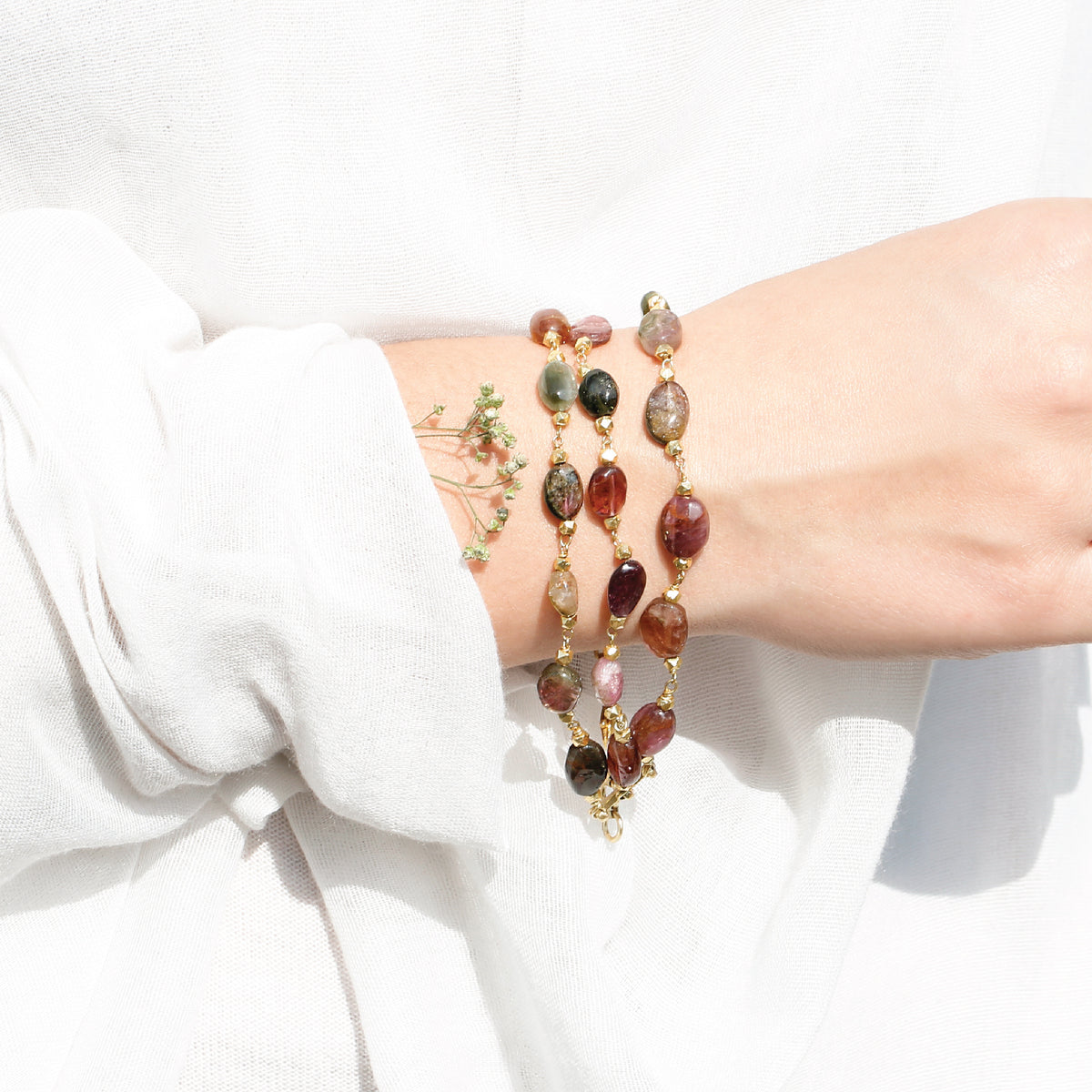 Gemstone Tourmaline Bracelet