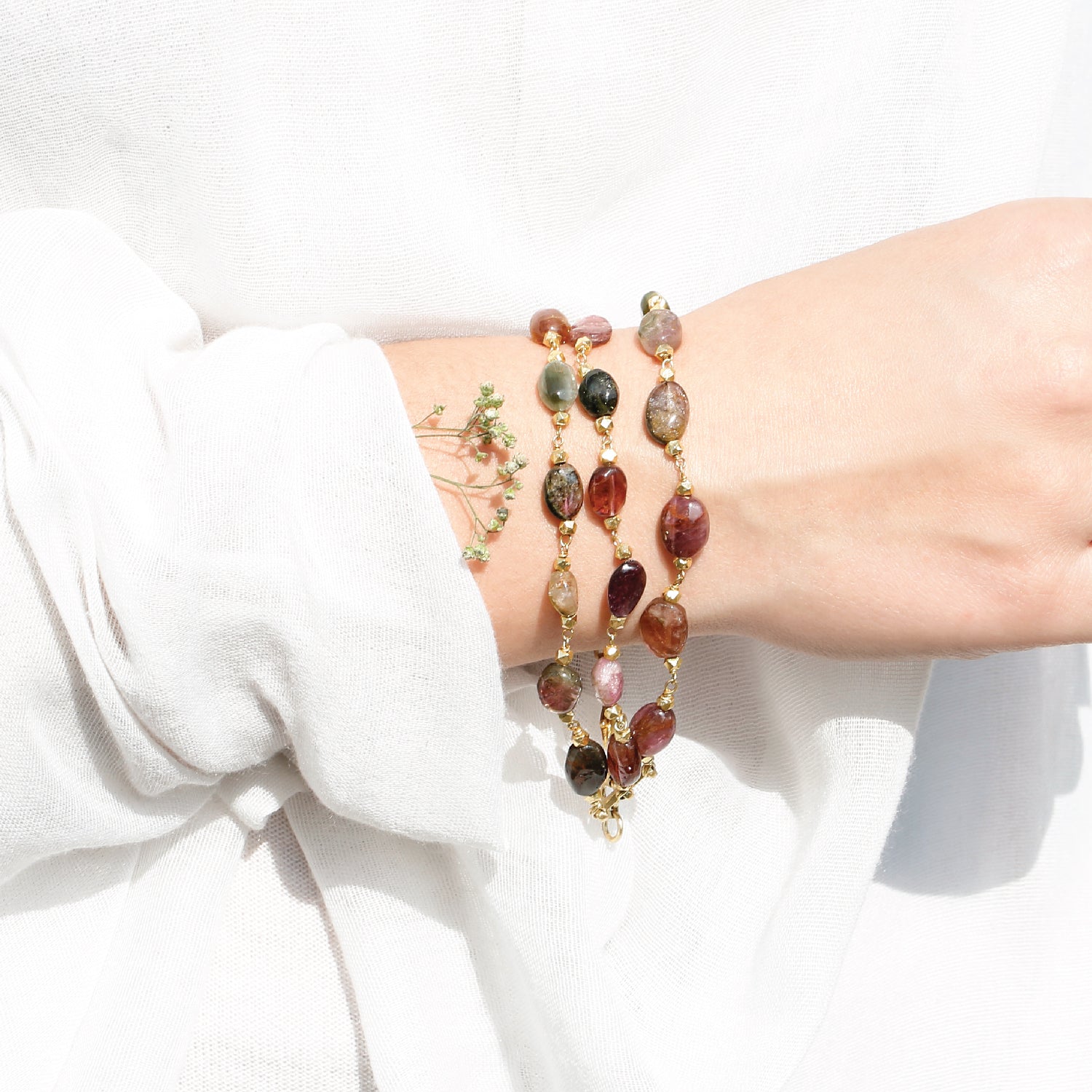 Gemstone Tourmaline Bracelet