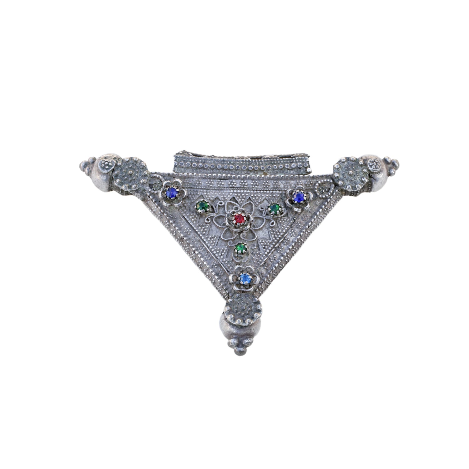 Chaitri Traditional sterling silver Pendant