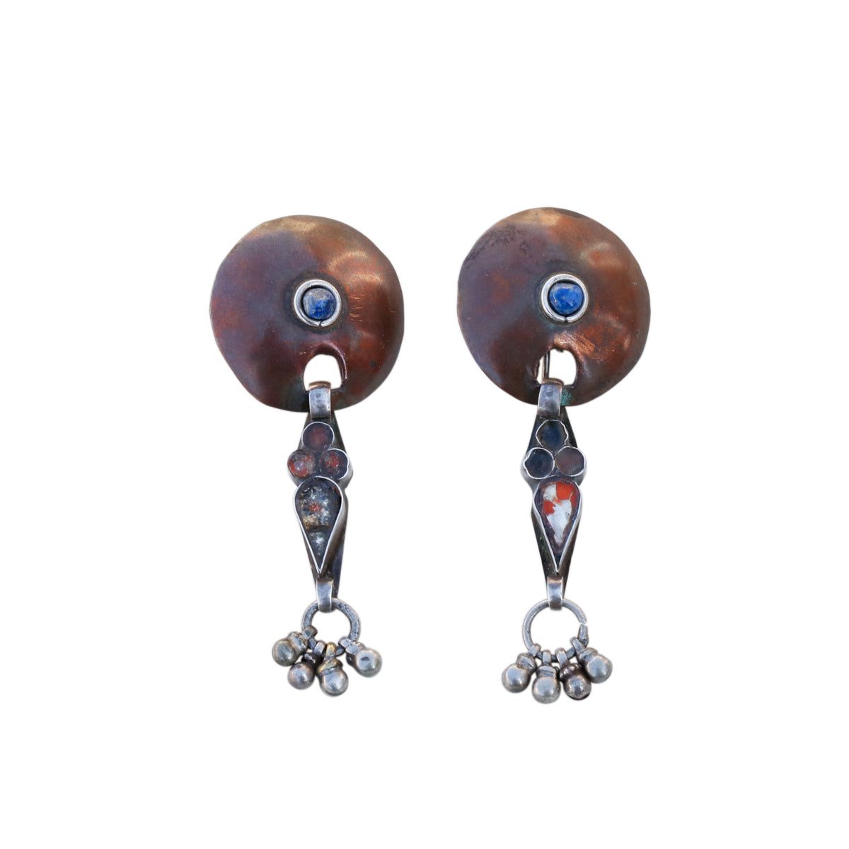 Kapish Antique Silver Earrings