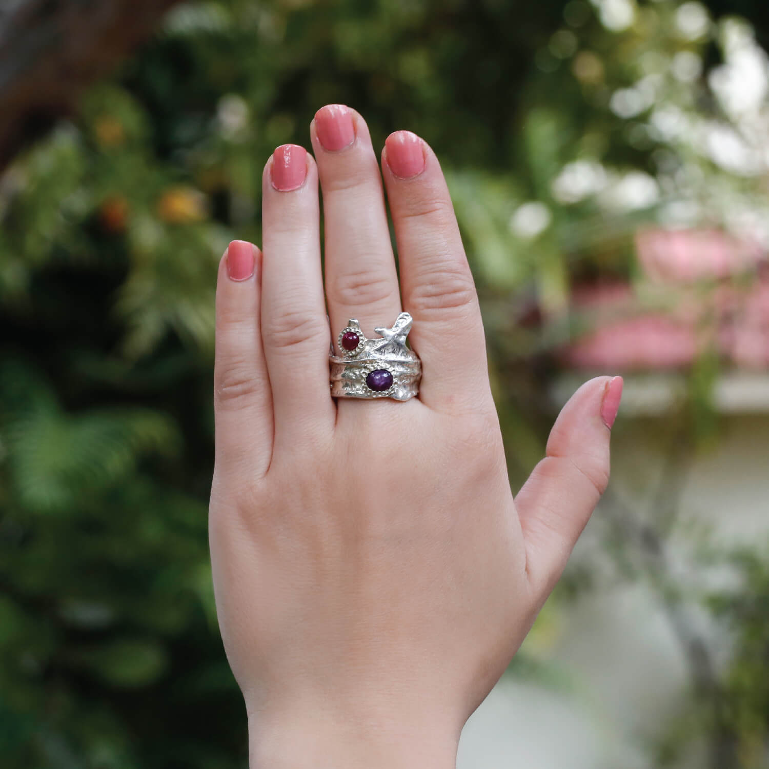 Festive Silver 925 Ring