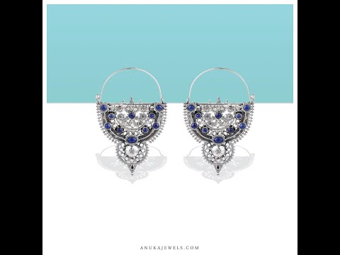 sterling silver hoops