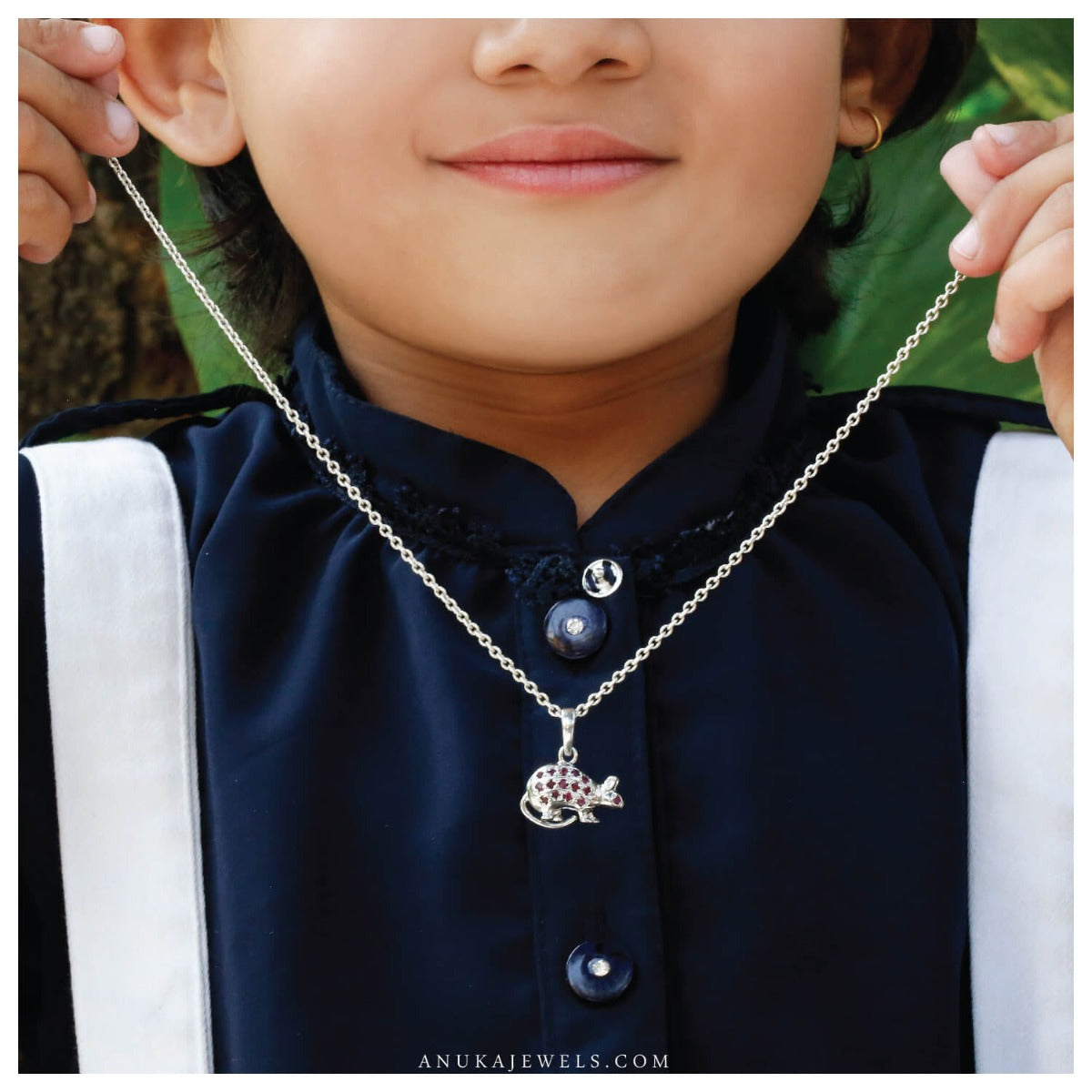 Ruby necklace outlet for child