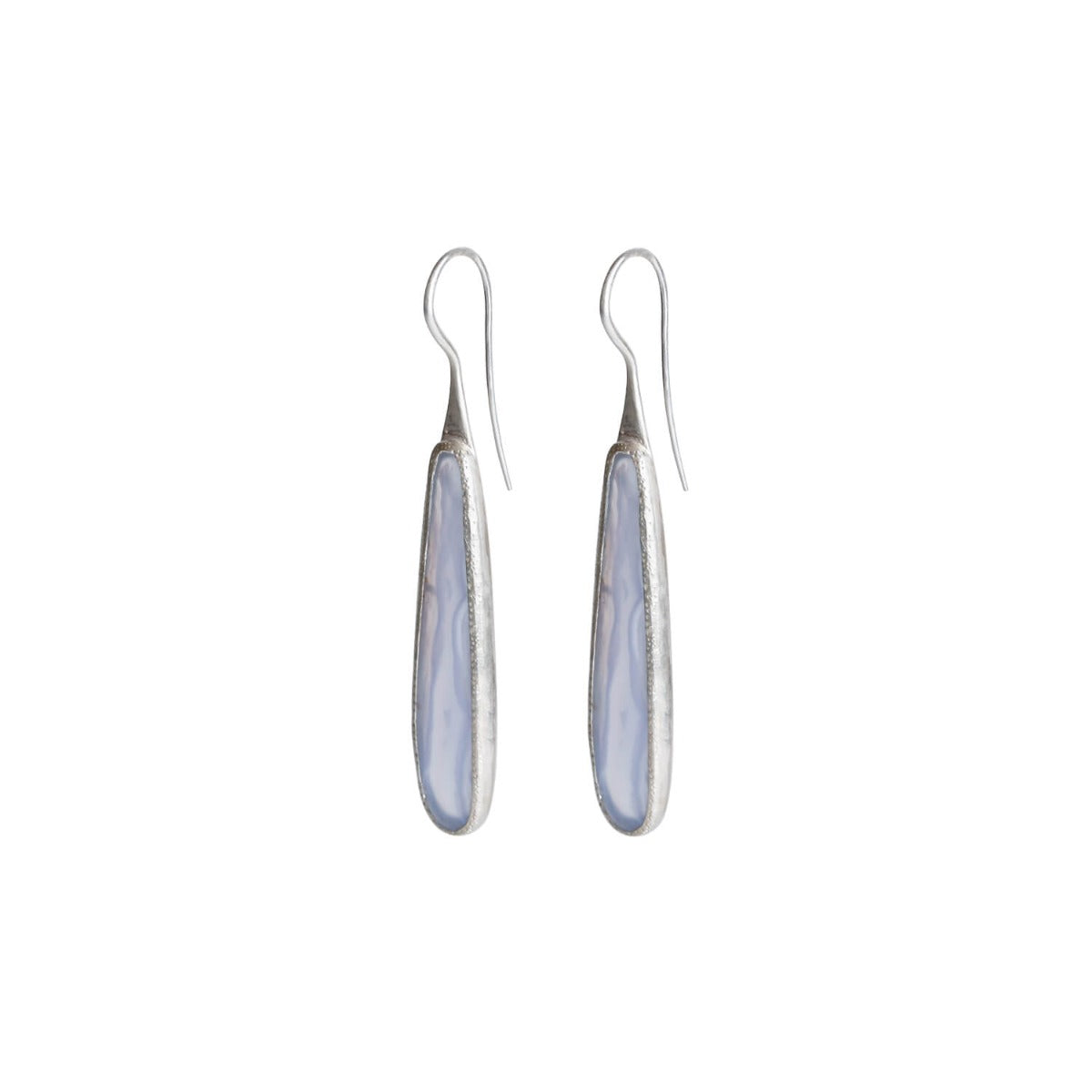 chalcedony earrings