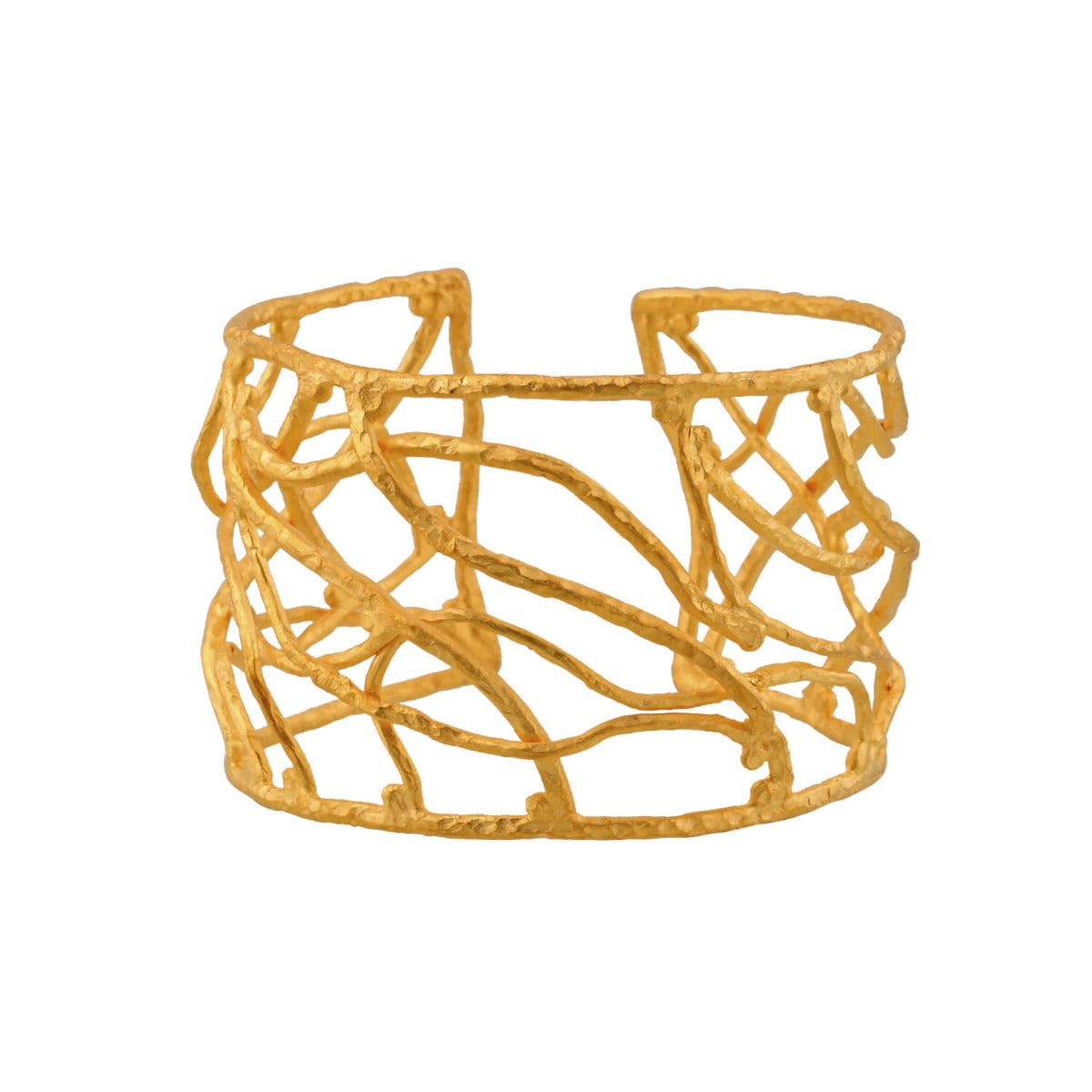 18K gold Plated handcuff