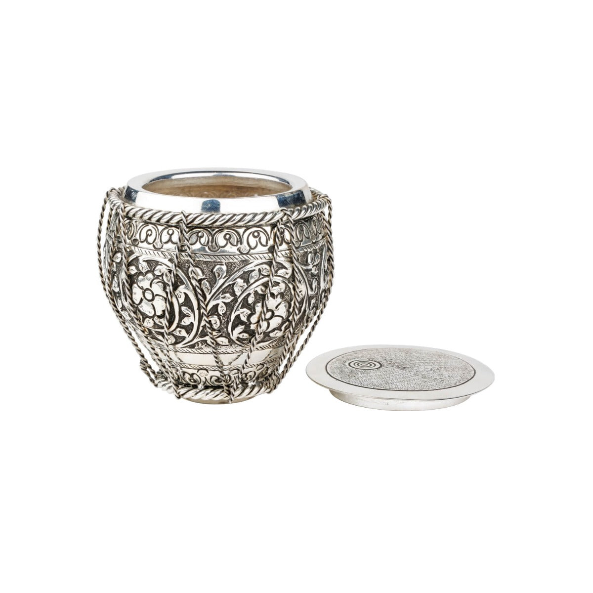 Sterling silver tabla