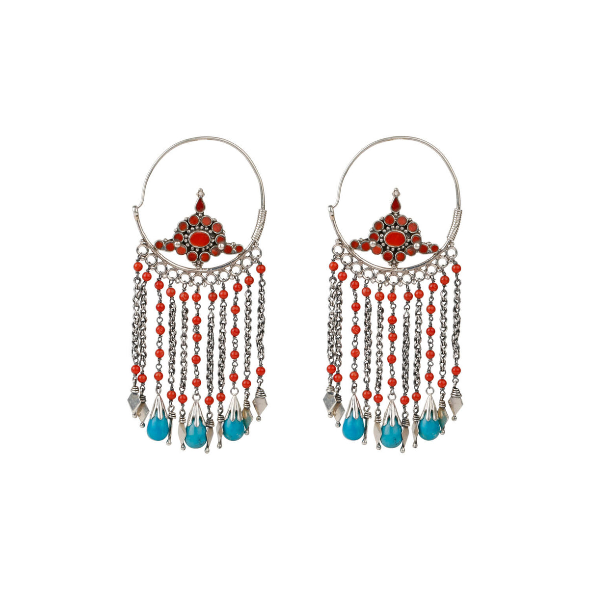 long earrings