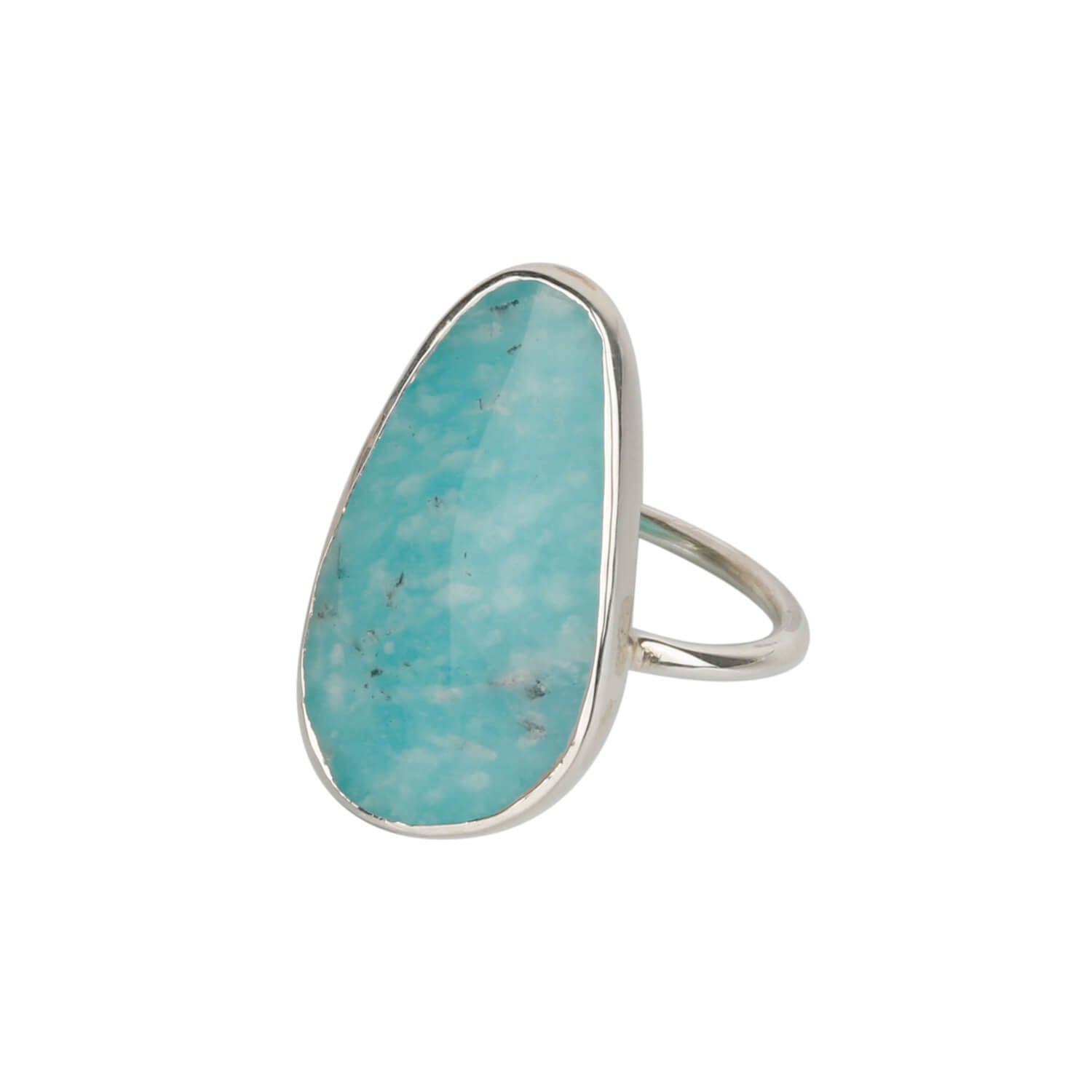 blue ring, light blue ring, amazonite ring, oval ring, oval blue ring, Oval Amazonite Silver Ring, statemetn ring, Red onyx, Black onyx, jewelry, Certified jewelry, Oval ring, square ring, round ring, Abalone, Labradorite, Morganite, Lemon quartz, quartz