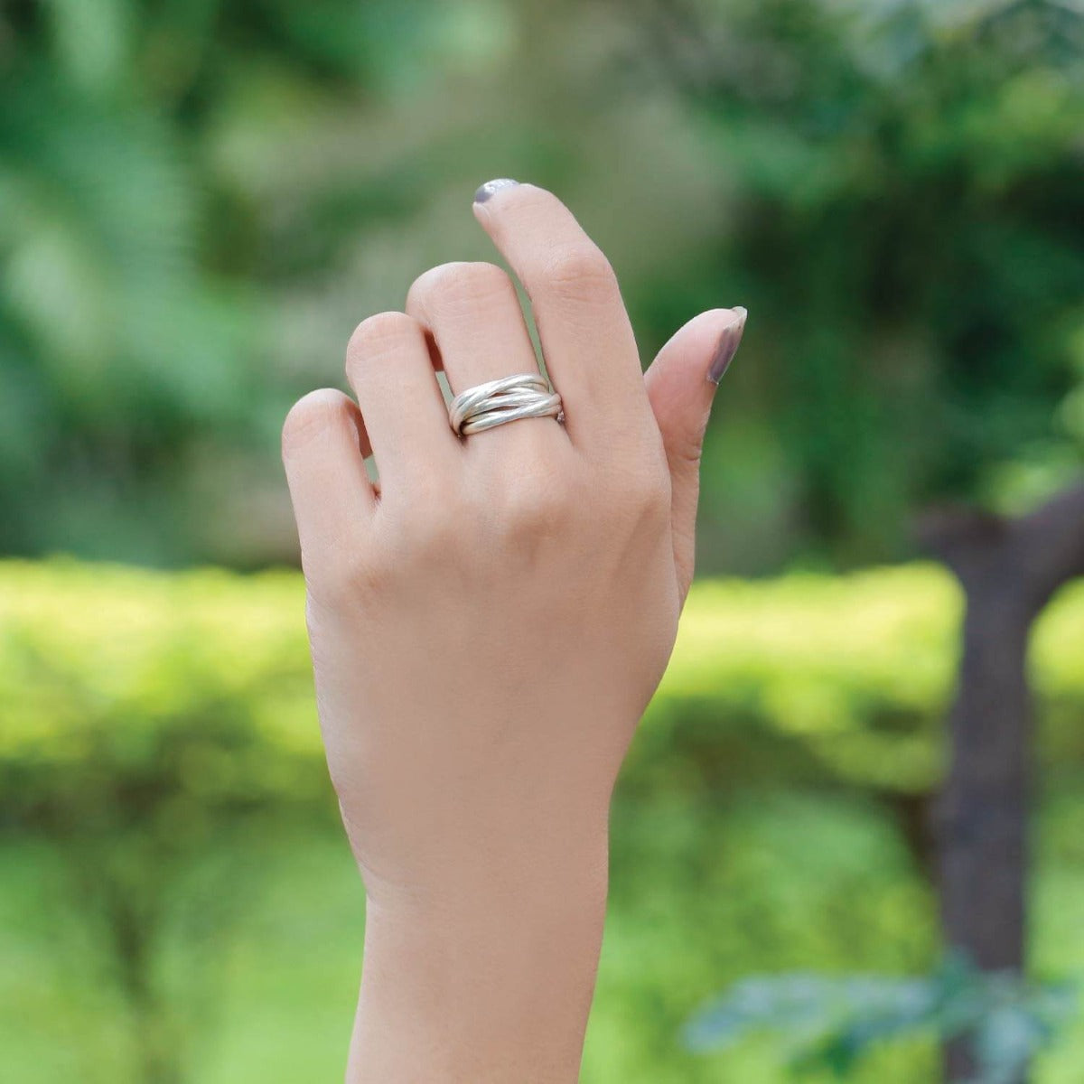 Interlinked Sterling Silver Ring interlinked-sterling-silver-ring