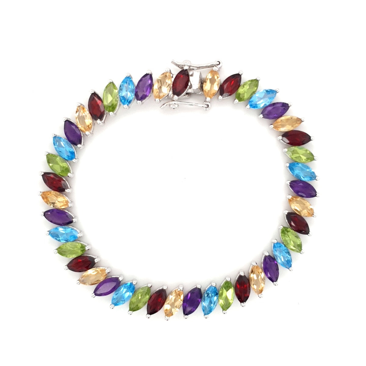 Grady color stone bracelet
