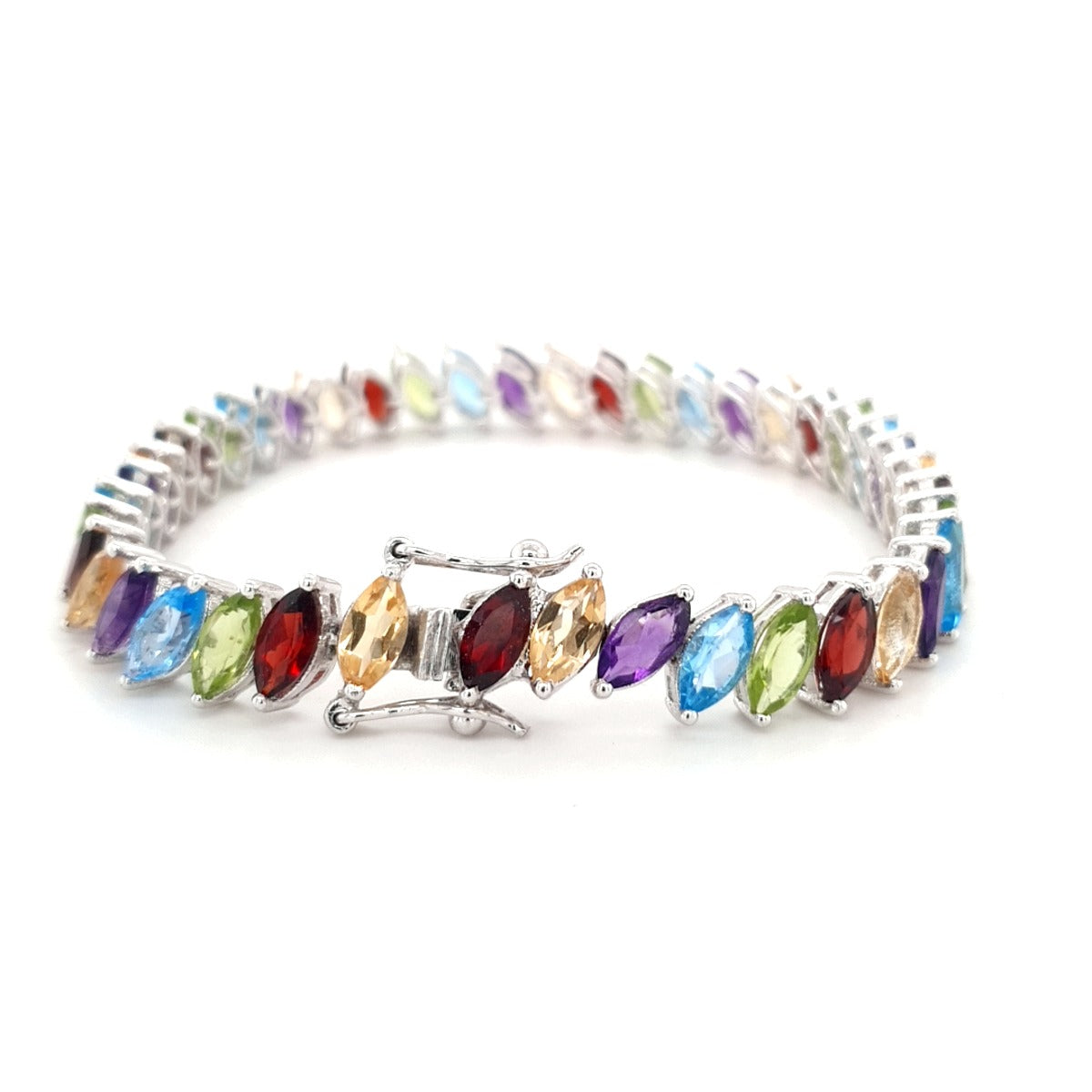 Grady color stone bracelet