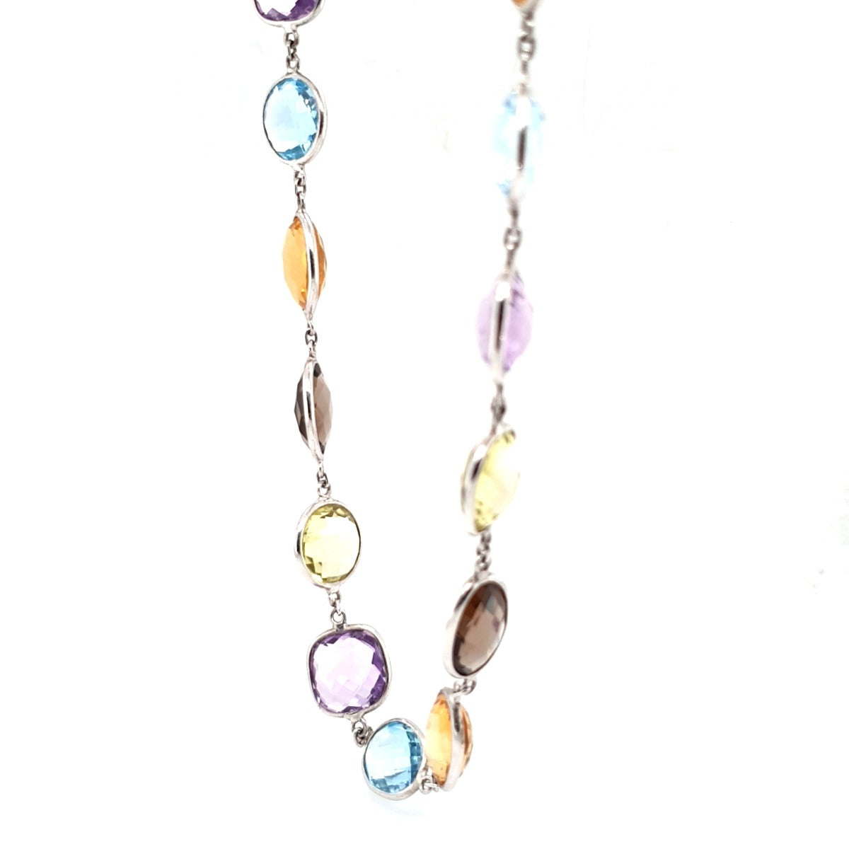 Kash color stone necklace