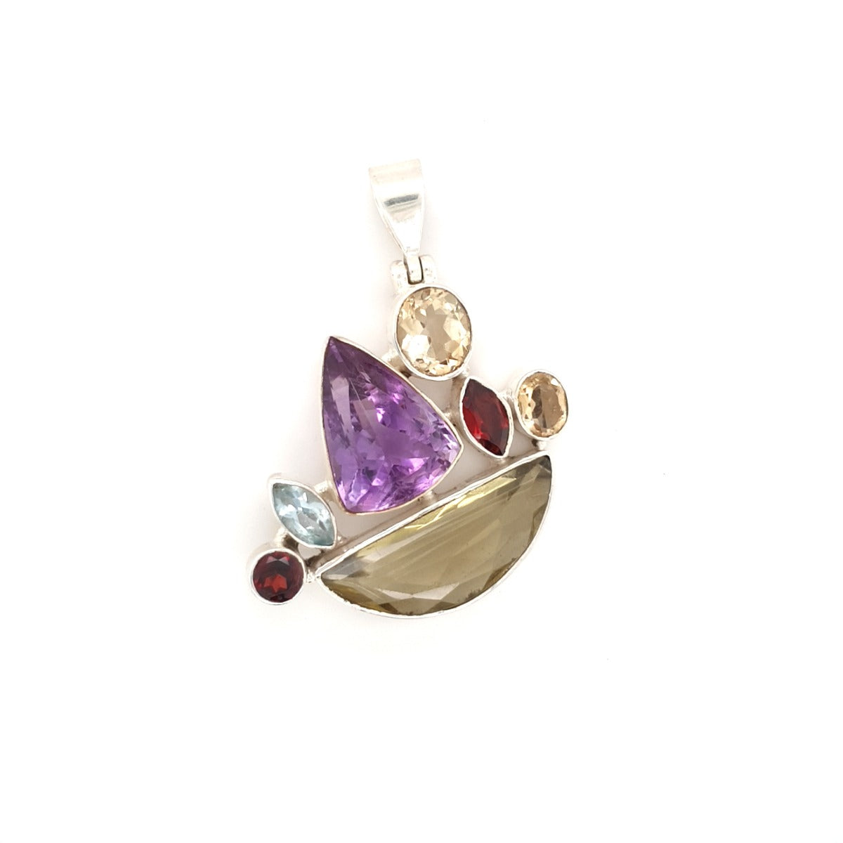 Talon Multi Stone Pendant