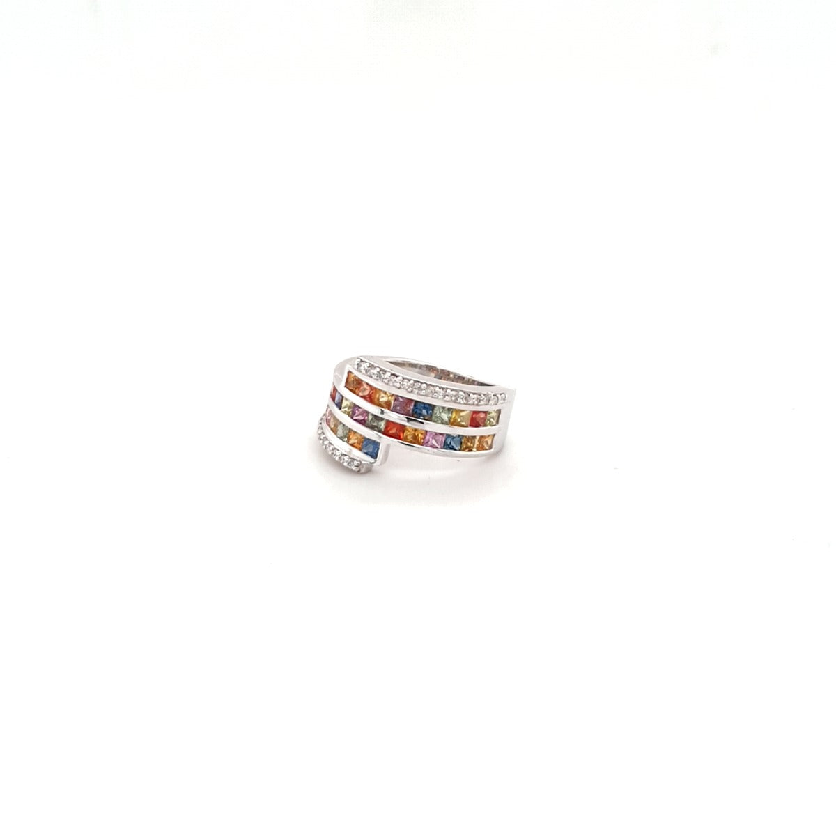 Emmett Sapphire and Diamond Ring