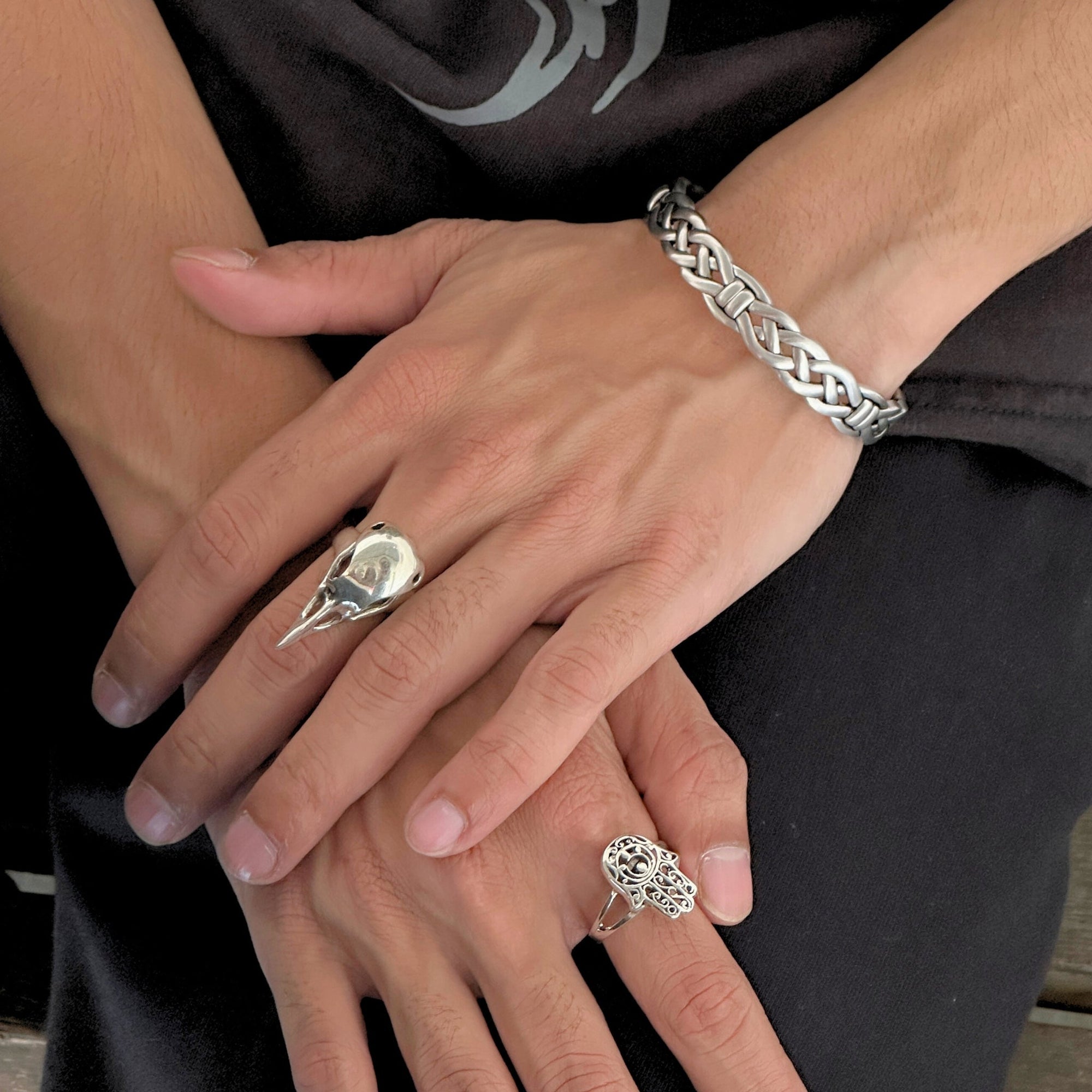 Why Millennial Men Are Loving Silver Bracelets & Rings