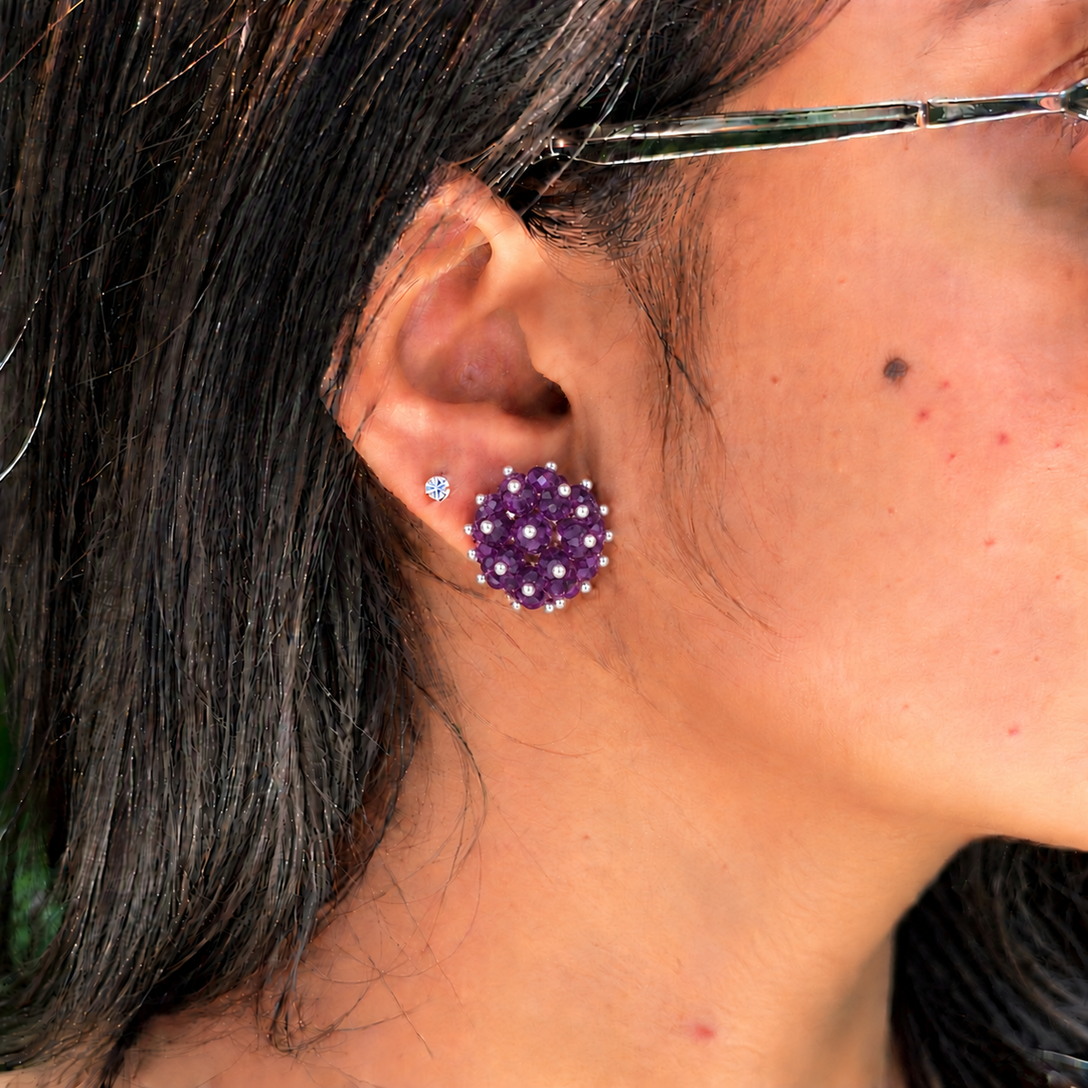 Yul Gemstone Silver 925 Studs