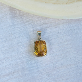 Mei Citrine Silver 925 Pendant