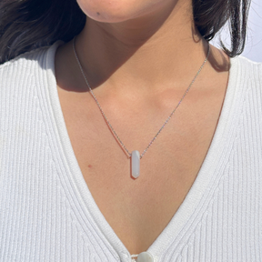 Xela Moonstone Silver 925 Pendant Necklace