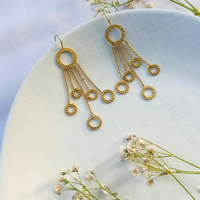 Ziya 18k Gold Plated Silver 924 Earrings