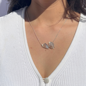 Yria Moonstone Silver 925 Pendant Necklace