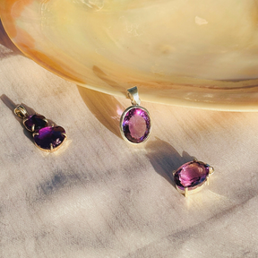 Mysa Amethyst Silver 925 Pendant
