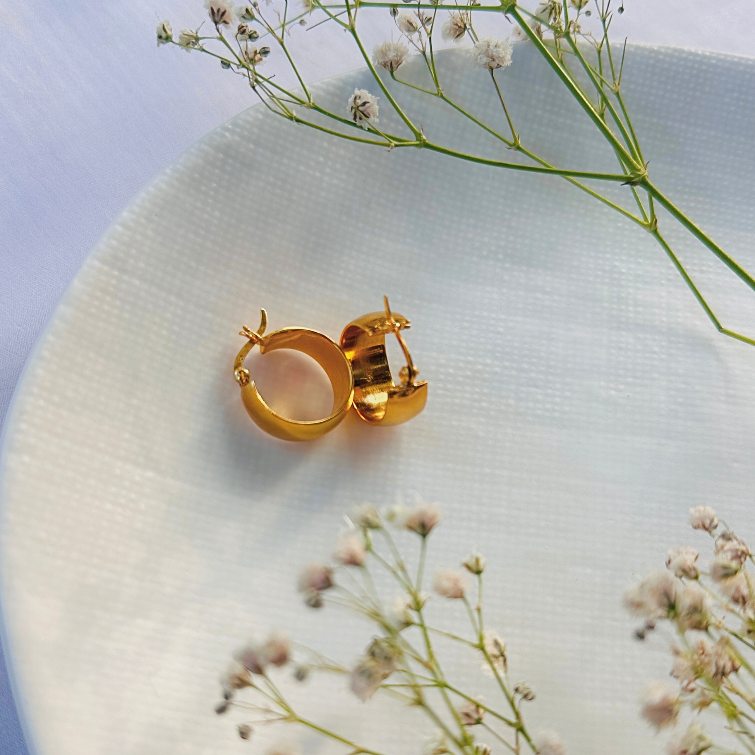 Isla 18k Gold Plated Silver 925 Earrings