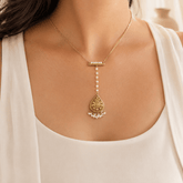 Arunya 18K Gold Plated Silver 925 Pearl Necklace