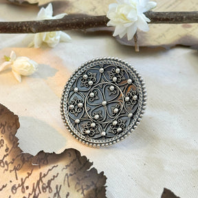Filigree Silver 925 Ring