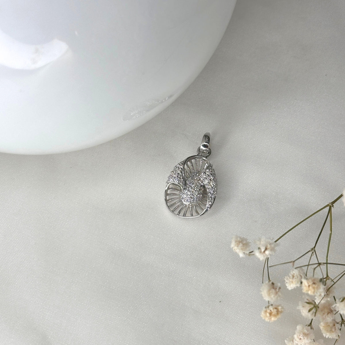 Maris Diamond Silver 925 Pendant