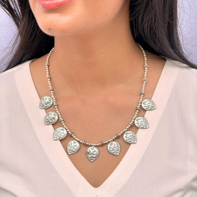 Kin Traditional Silver 925 Necklace